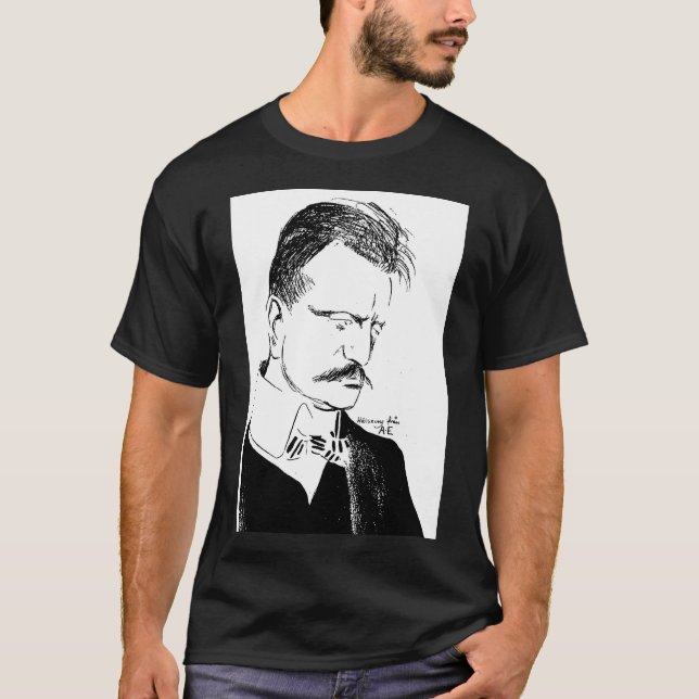 T-shirt Sibelius : croquis par Albert Engström (1904) (Devant)