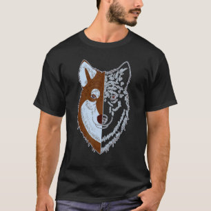 T-shirt Sibérie Husky Imprint Motif Chien Visage Animaux d