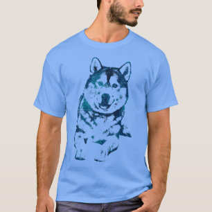 T-shirt Sibérien Husky 1
