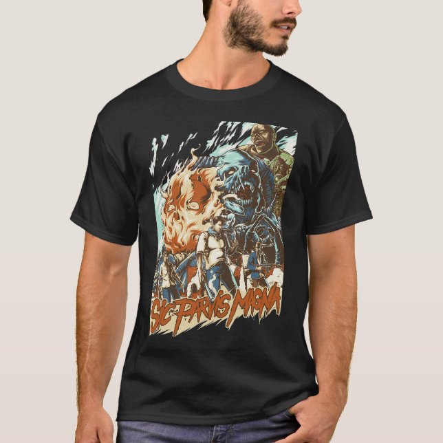 T-shirt Sic Parvis Magna (Devant)