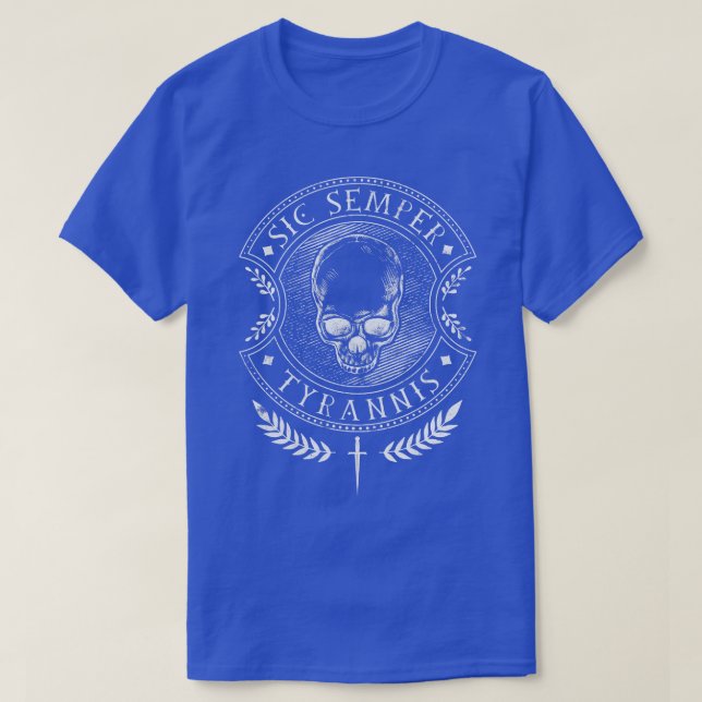 T-shirt Sic Semper Tyrannis (Design devant)