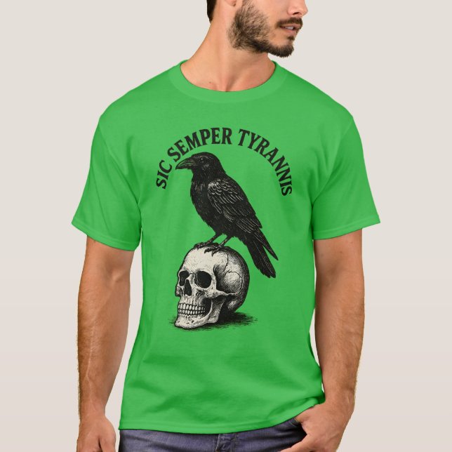 T-SHIRT SIC SEMPER TYRANNIS (Devant)