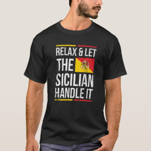 T-shirt Sicilia Fierté Pour Une Fière Sicilienne
