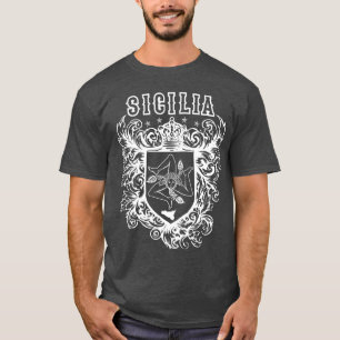 T-shirt Sicilia Sicile Trinacria Design