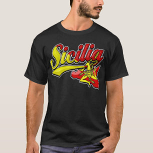 T-shirt Sicilia Sicilienne Trinacria