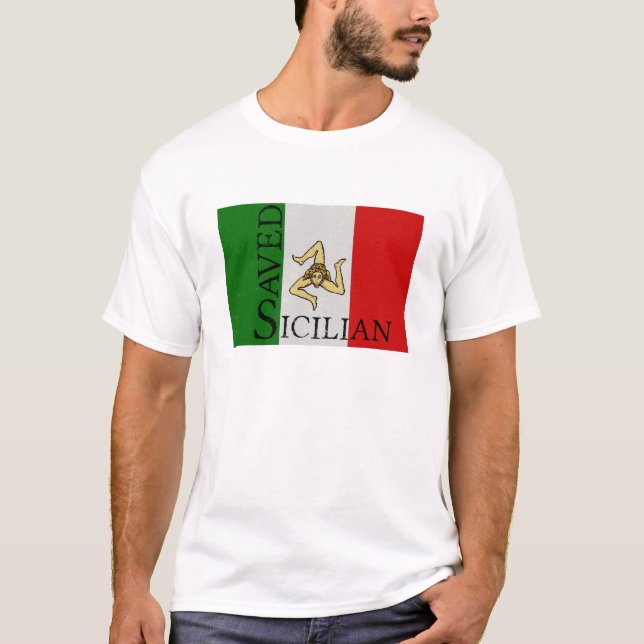 T-shirt Sicilien sauvé (Devant)