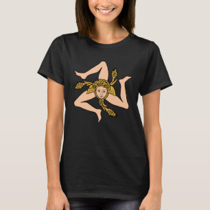 T-shirt Sicilienne Pride Sicilia Sicilienne Trinacria Sici