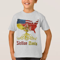Sicilienne Roots USA Drapeau Héritage