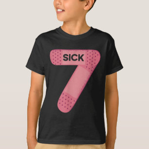 T-shirt Sick Seven Meme Six Seven Blague drôle
