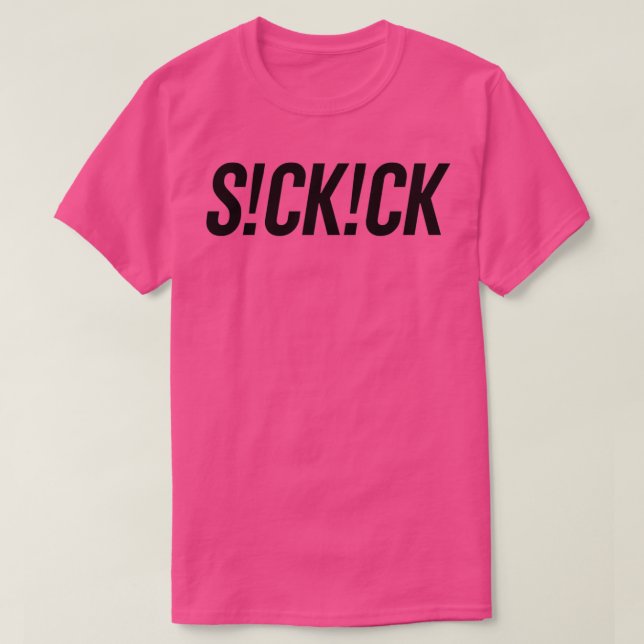 T-shirt Sickick SCKCK sick kick  (Design devant)