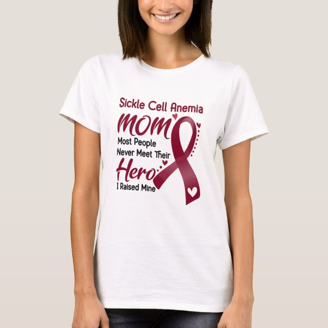 T-shirt Sickle Cell Anemia Awareness Month Ribbon Gifts (Devant)