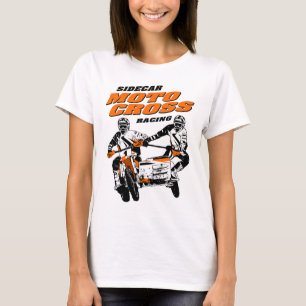 T-shirt Sidecarcross Side Car Moto Cross
