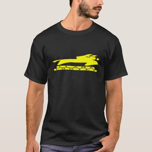 T-shirt Sideliné Loot Llama Looter Jeu Highscore (Devant)