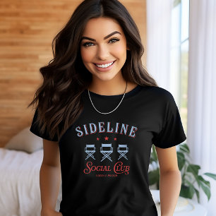 T-shirt Sideline personnalisée Social Club Sports Maman