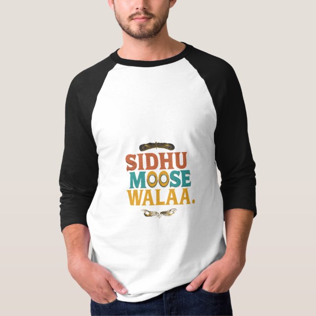 T-shirt Sidhu Moose Wala (Devant)