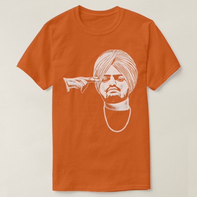 T-shirt Sidhu Moose Wala (Design devant)