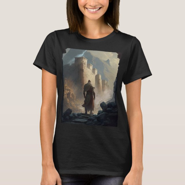 T-shirt Siège de la ville de montagne (Devant)