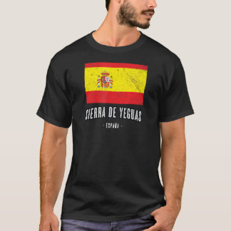 T-shirt Sierra de Yeguas Espagne ES Drapeau Ville Bandera