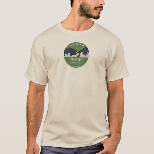 T-shirt Sierra High Route (Devant)