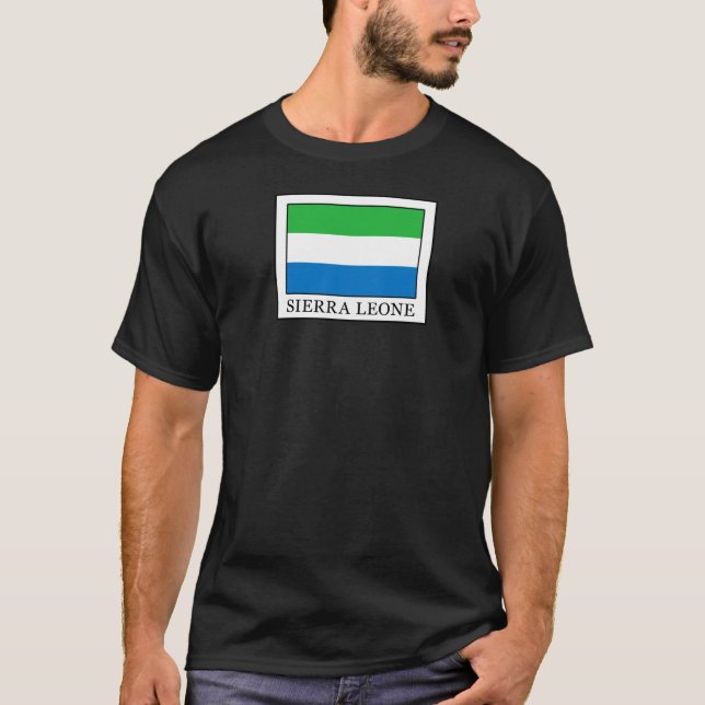 T-shirt Sierra Leone (Devant)