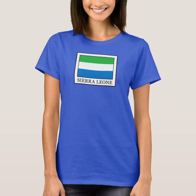 T-shirt Sierra Leone (Devant)