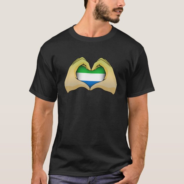 T-shirt Sierra Leone 1 (Devant)