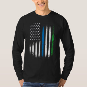 T-shirt Sierra Leone Mois du patrimoine américain Patriote