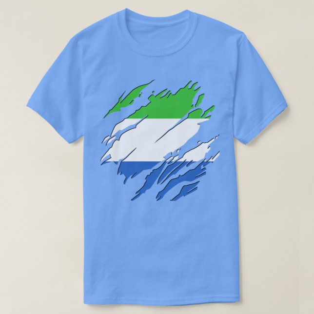 T-shirt Sierra Leone toujours (Design devant)