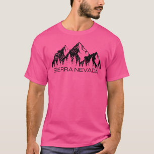T-shirt Sierra Nevada Chemin Sierra Nevada Montagnes Souve