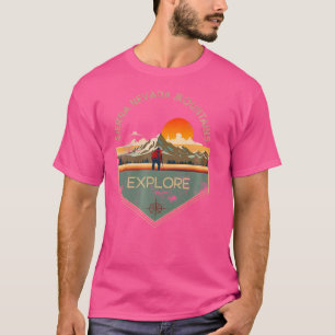 T-shirt Sierra Nevada Montagnes Retro Vintage Appar