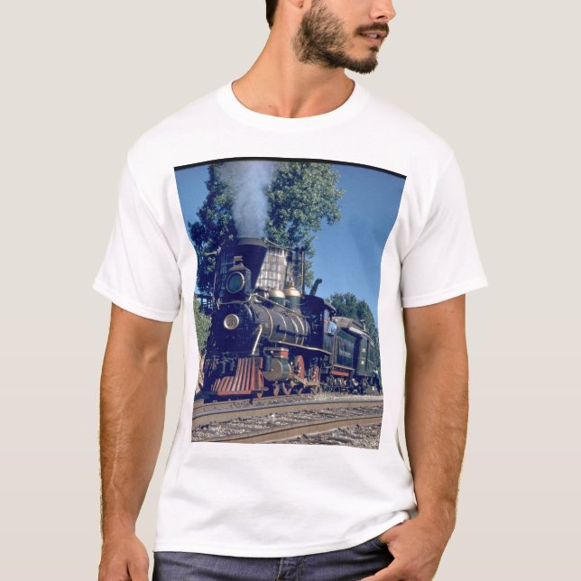 T-shirt Sierra rr 4-6-0 #3, 1893_Trains (Devant)