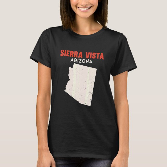 T-shirt Sierra Vista Arizona USA State America Travel Ariz (Devant)