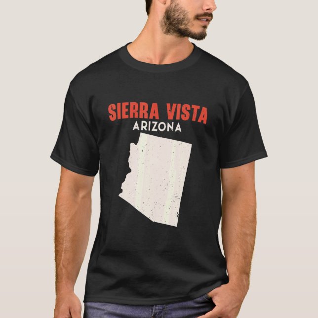 T-shirt Sierra Vista Arizona USA State America Travel Ariz (Devant)