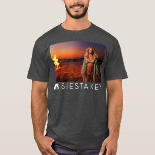 T-shirt Siesta Key Beach Et Girl