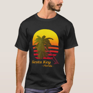T-shirt Siesta Key Florida Beach Coucher de soleil vacance