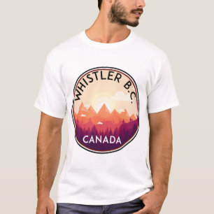 T-SHIRT SIFEUROPÉEN WHISTLER COLOMBIE-BRITANNIQUE CANADA S