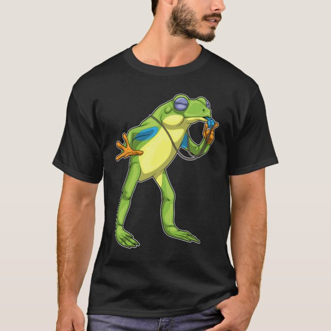T-shirt Sifflet d'arbitre grenouille (Devant)