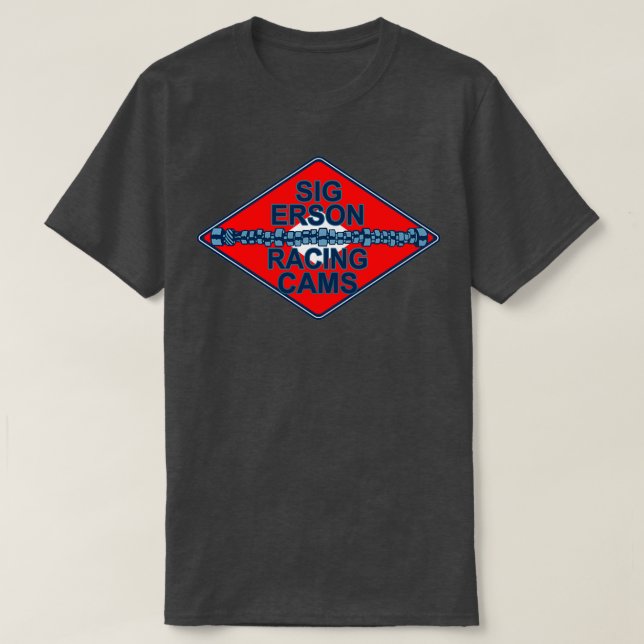 T-shirt Sig Erson Racing Cams (Design devant)