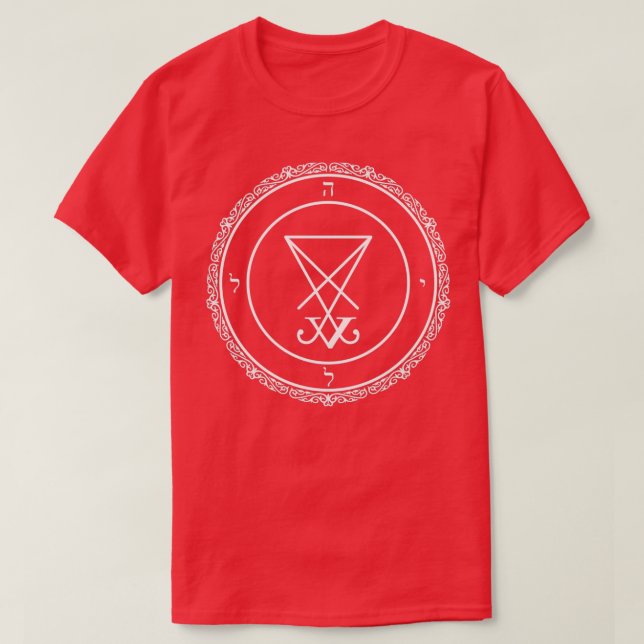 T-shirt Sigil Of Lucifer (Design devant)