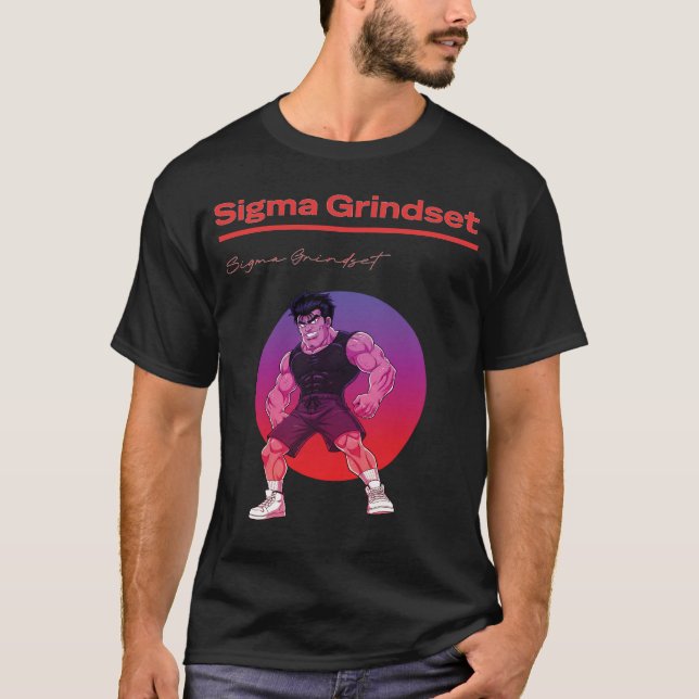 T-shirt Sigma Grindset (Devant)