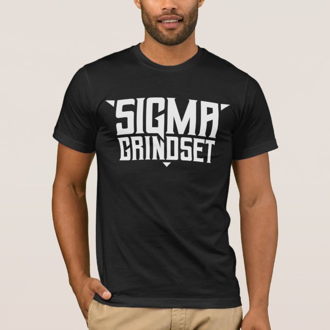 T-shirt Sigma Grindset (Devant)