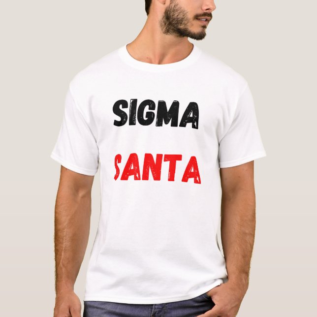 T-shirt Sigma Père Noël (Devant)