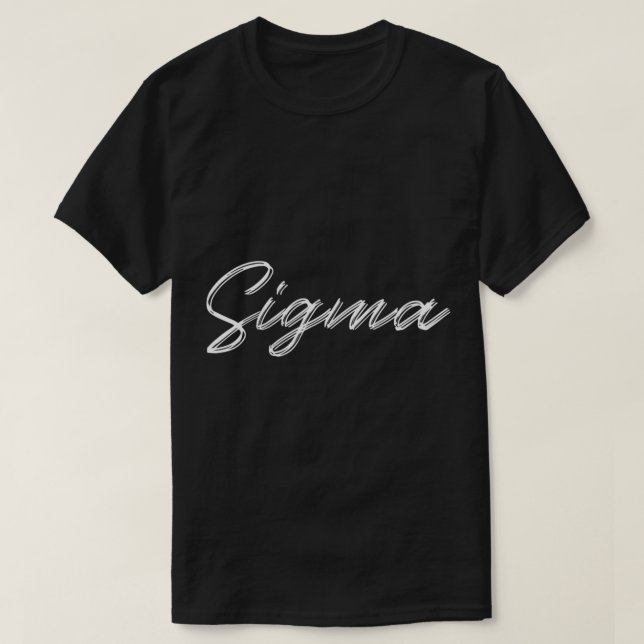 T-shirt Sigma Sigma Homme (Design devant)