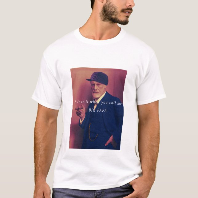 T-shirt Sigmund Freud le frappeur (Devant)