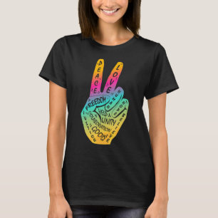 T-shirt Signal 9 pour la paix et non la guerre