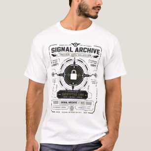 T-shirt Signal Archive 003 Encrypted Signal Node