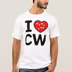 T-shirt Signal CW - Puissance du code Morse