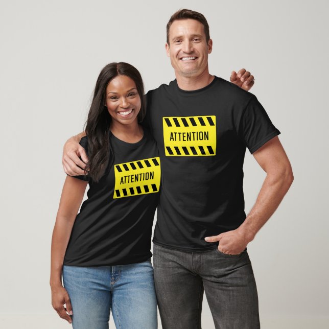 T-shirt Signal d'attention (Unisexe)