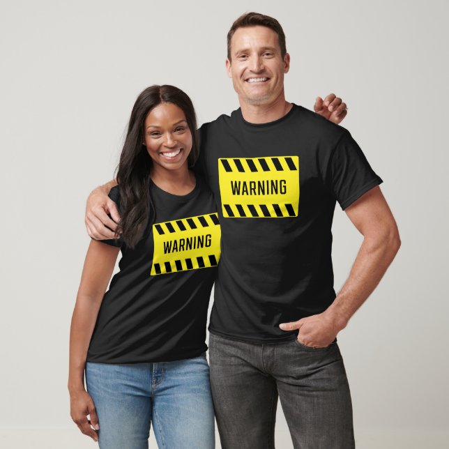 T-shirt Signal d'avertissement (Unisexe)