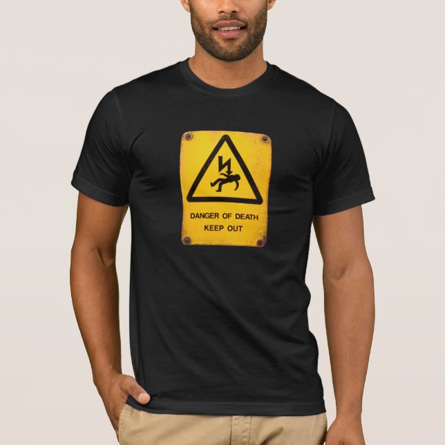 T-shirt Signal d'avertissement 001 (Devant)